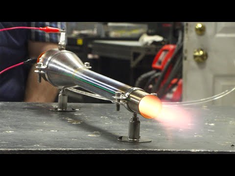 A Pulse Jet Engine That Runs On Gasoline