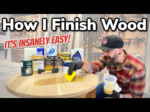 What Wood Finish Should You Use || Impossible to Screw Up Finishing Method