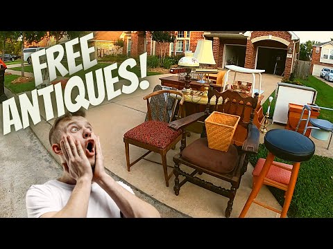 Free Antiques On In The Trash