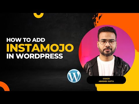 How to add instamojo payment gateway in WordPress