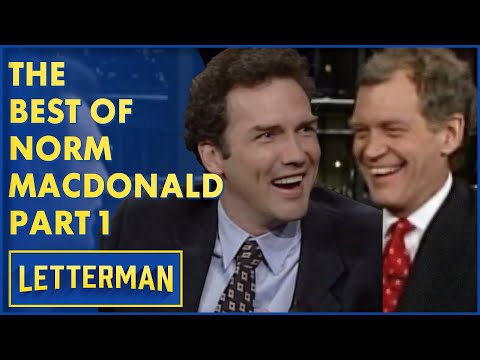 The Best Of Norm Macdonald, Part 1 | David Letterman