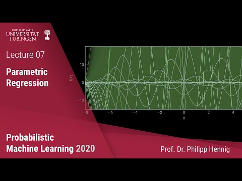 Probabilistic ML - Lecture 7 - Gaussian Parametric Regression