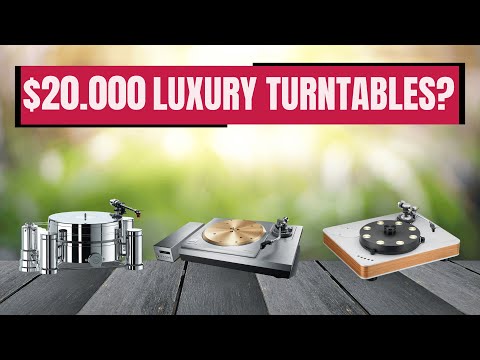 $20.000 Redefining Audio Luxury: These Turntables Will Change Everything!