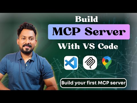 Build  Your First MCP Server with Google Maps & VS Code | MCP Beginner Tutorial