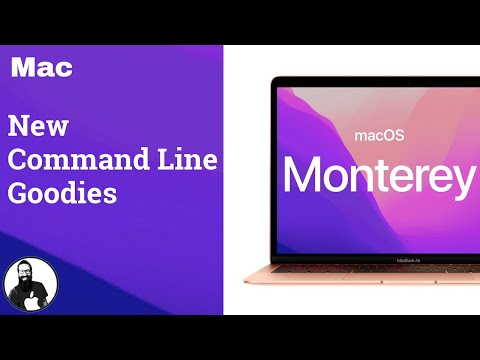 New Command Line Tools in macOS Monterey