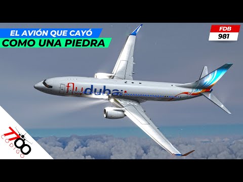El Avión que cayó en picada a 800 KPH | Vuelo 981 de FlyDubai