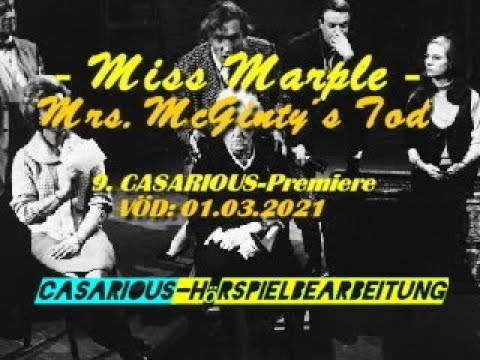 Miss Marple - Mrs. McGinty´s Tod/ 9. CASARIOUS-Premiere/ Gerd G. Hoffmann, Walter Bluhm, U. Krieg
