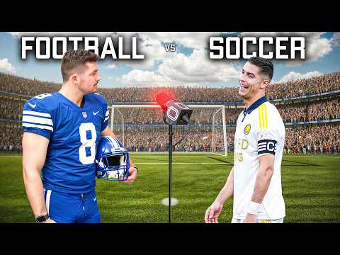 FOOTBALL vs SOCCER (Which Sport Has Better Athletes?)