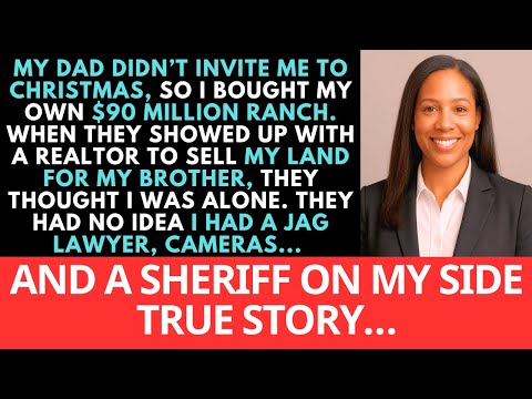 My dad cut me out of Christmas — then tried to sell my $90 million ranch. He never expected the...