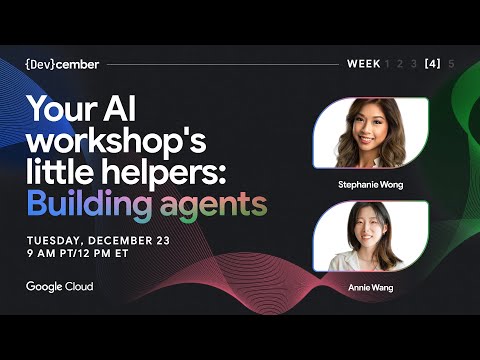 Your AI workshop's little helpers: Building agents
