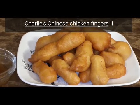 Charlie Cooking - Chinese Chicken Fingers II How to cook Chinese take out at home
