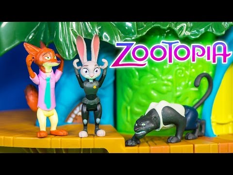 Exploring the Zootopia Danger in the Rainforest District Playset