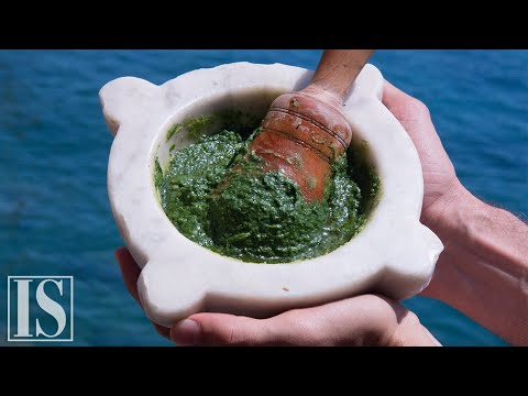 Pesto: original recipe by Italian Michelin chef
