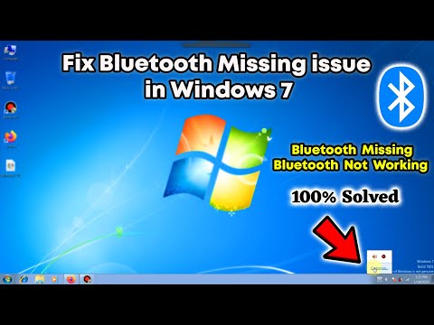 Bluetooth Not Showing in Device Manager in Windows 7 | Fix Bluetooth Problem in Windows 7/8/10/11