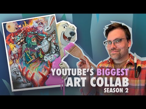 Marking Up YOUTUBE'S BIGGEST ART COLLAB! (S2E8)