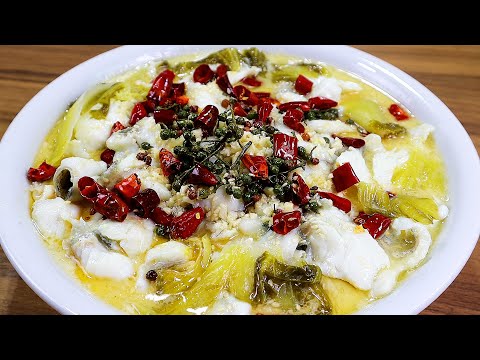 酸菜魚怎麼做好吃？30年老阿姨的拿手菜，魚肉滑嫩，酸菜爽口