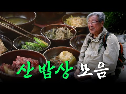 소박하지만 영양 가득한 자연 밥상이 보약이 됩니다🌿 산의 정기를 받아 몸과 마음이 정화되는 산 밥상 모음집 Korean Food｜한국인의밥상🍚 KBS 방송