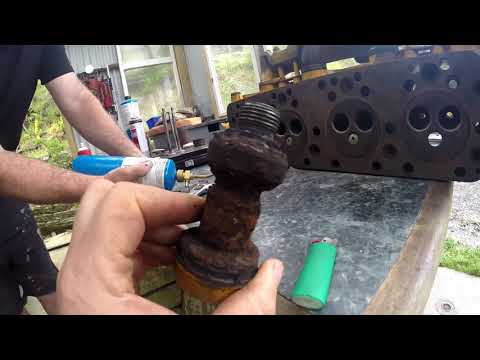 Abandoned Caterpillar D2 Dozer part 2- Fixing the engine...