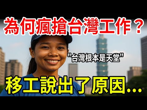 Taiwan has been chosen as the top destination for migrant workers! Foreign workers confess: What...