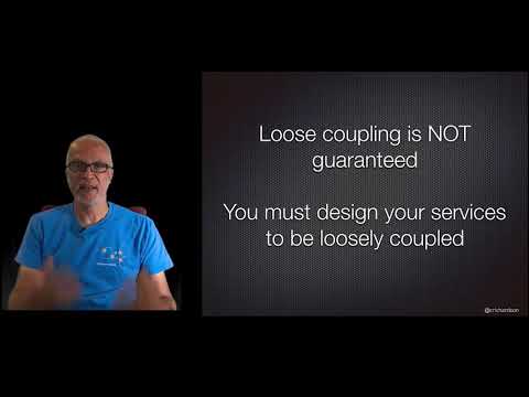 Minimizing Design Time Coupling in a Microservice Architecture