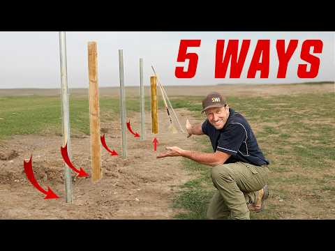 You’ve Been Setting Fence Posts Wrong This Whole Time