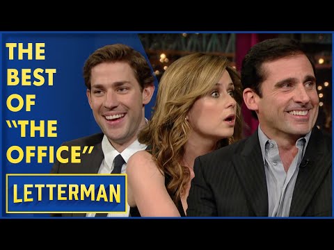 The Best Of "The Office" Stars | David Letterman