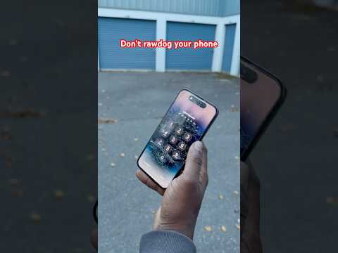 Don’t rawdog your phone. It’s just not worth it.