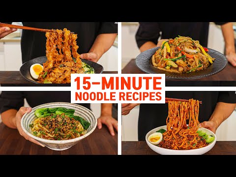 15 Minute Life Changing Noodle Recipes For Your Busy WEEKNIGHT