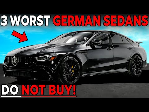 3 WORST and 4 BEST GERMAN LUXURY SEDANS in 2025 (AVOID NOW)
