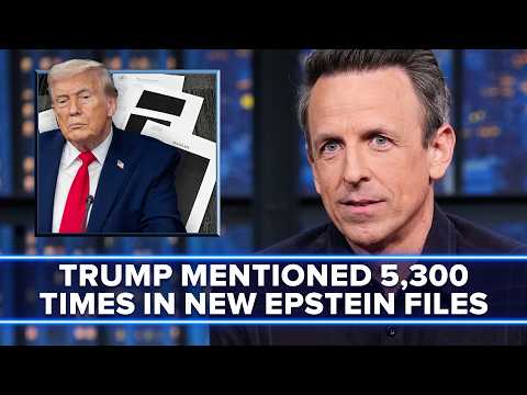 Trump Referenced Over 5,300 Times in New Epstein Files Batch