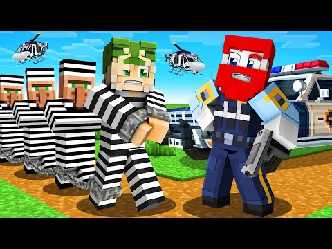 ICH VERHAFTE DAS GANZE DORF ALS POLIZIST! Minecraft Beruf