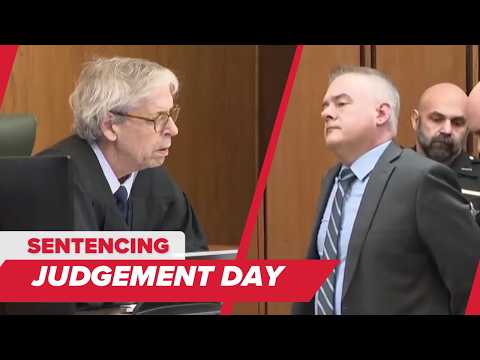 WATCH: "You deserve to be behind bars" | Rocky River police officer learns his fate