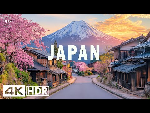 FLYING OVER JAPAN (4K UHD) - Panoramic View of Japan: Mount Fuji, Kyoto, Tokyo From Above