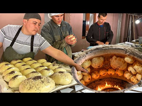 2.6 kg Mega Biggest Samosas | New record in the world | Uzbek samosa center