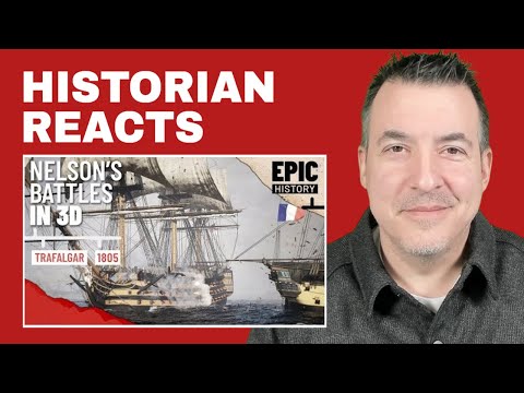 Nelson's Battles in 3D: Trafalgar - Epic History Reaction
