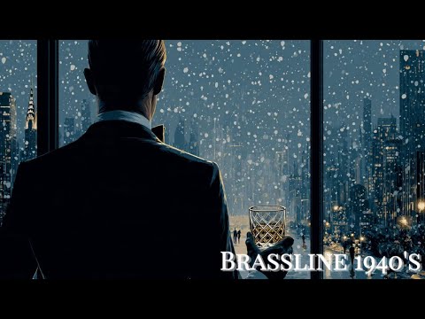 Elegant Sounds of Stillness 🎷 1940’s Instrumental Jazz Piano & Sax Dialogue