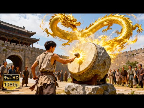 A young man bears the fate of a true dragon; one tap on the stone drum echoes across the city!