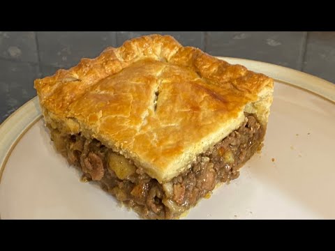 Deep Filled Minced Beef Pie