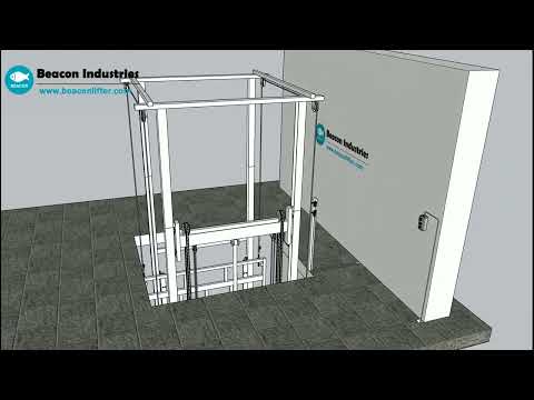 cargo lift details and operation video