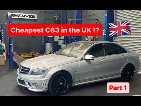 WERE BACK! and we have bought a broken & possibly the cheapest Mercedes C63 in the UK!?