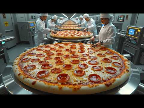 🍕 CÓMO se HACEN las PIZZAS de DOMINO’S | El SECRETO detrás de la CADENA MÁS FAMOSA