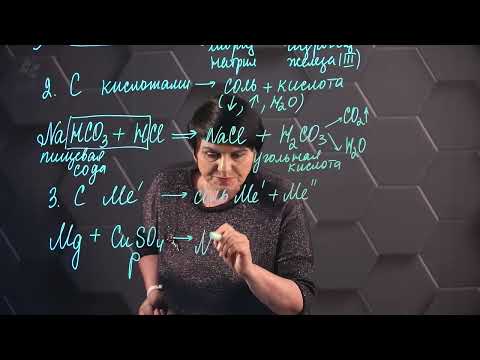 Химические свойства солей. 8 класс.