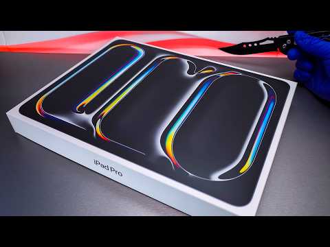 iPad Pro 13 M5 2025 Unboxing and Camera Test! - ASMR