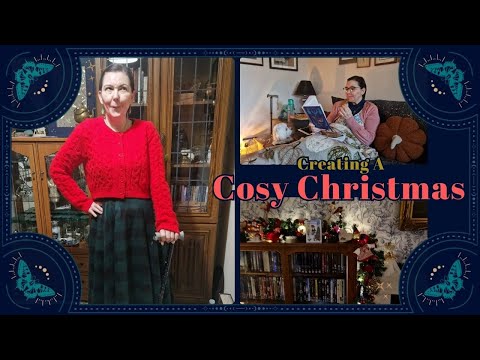 Christmas Decorating & Cosy Crafts | Disabled Witch Weekly Vlog 60 [CC]