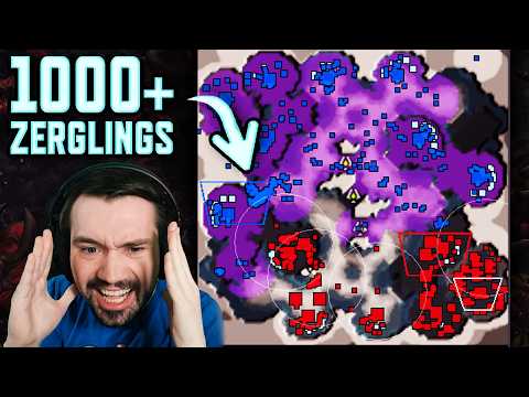 This New ZERGLING FLOOD Strategy Is Amazing. StarCraft 2