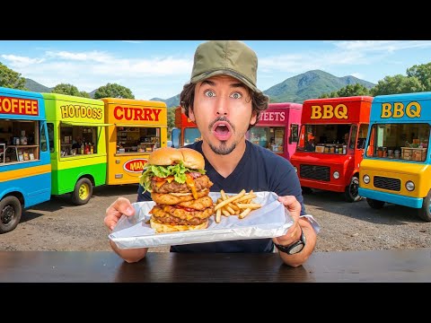 Eating at BIGGEST Food Truck Event in Florida (80+ Food Trucks)