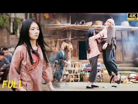 【2025爆燃動作片】囂張惡霸搶劫屠村,下一秒功夫女孩挺身而出,以一己之力擊殺全場惡霸!#drama #功夫 #战斗