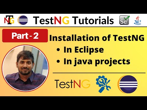 P2 - Installation of TestNG | TestNG | Testing Framework |