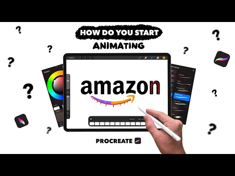 How to start animating in Procreate. For beginners 🤔