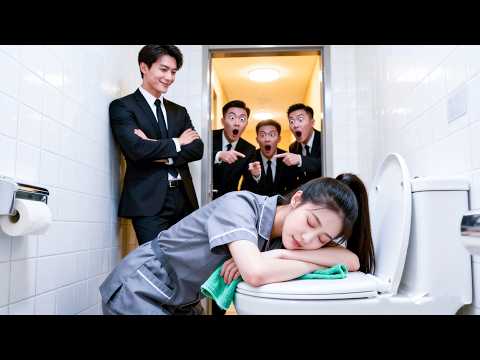 清潔工上班首日就出糗，累到在公司衛浴熟睡，她抱著忐忑的心等待被開除，怎料CEO路過看見，瞬間心動，對這個笨拙又堅韌的女孩一見傾心，格外偏愛！